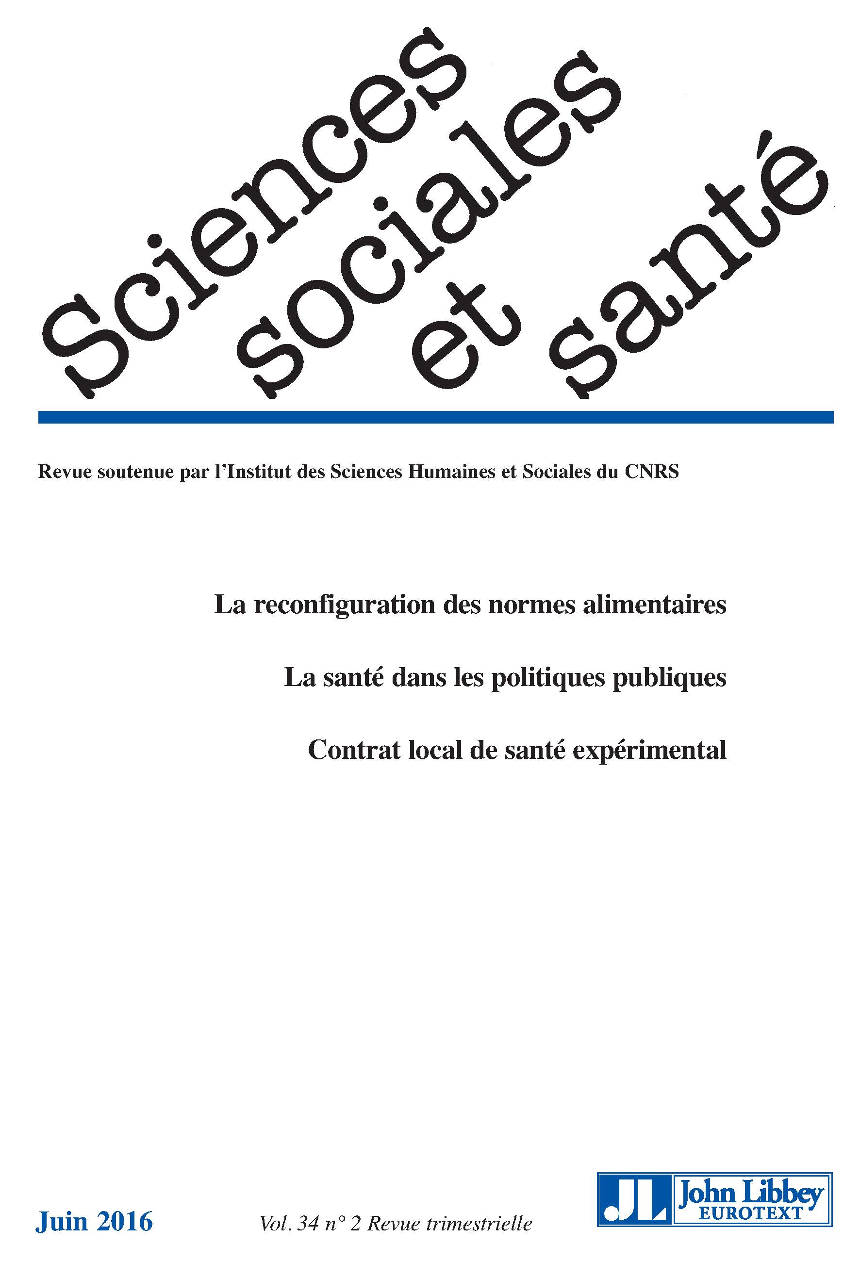 Sciences sociales et santé