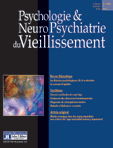 Psychologie & NeuroPsychiatrie du vieillissement
