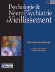 Psychologie & NeuroPsychiatrie du vieillissement