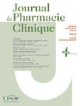 Journal de Pharmacie Clinique