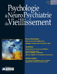 Psychologie & NeuroPsychiatrie du vieillissement