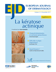 European Journal of Dermatology
