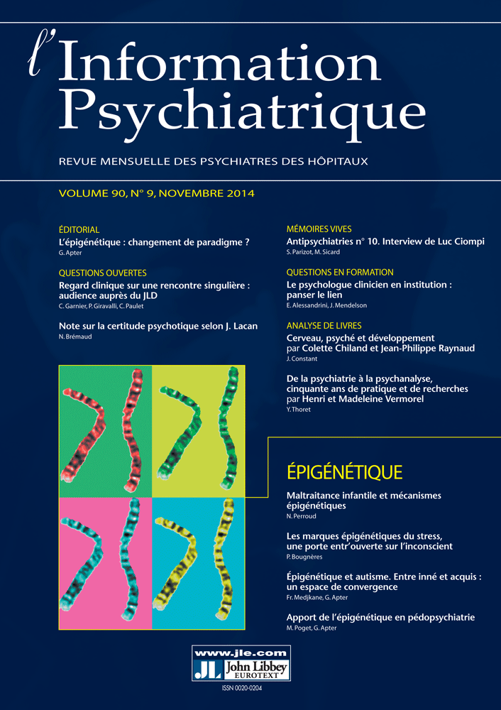 L'Information Psychiatrique