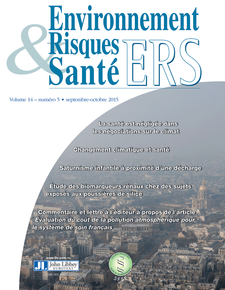 Environnement, Risques & Santé