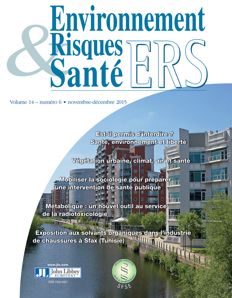 Environnement, Risques & Santé