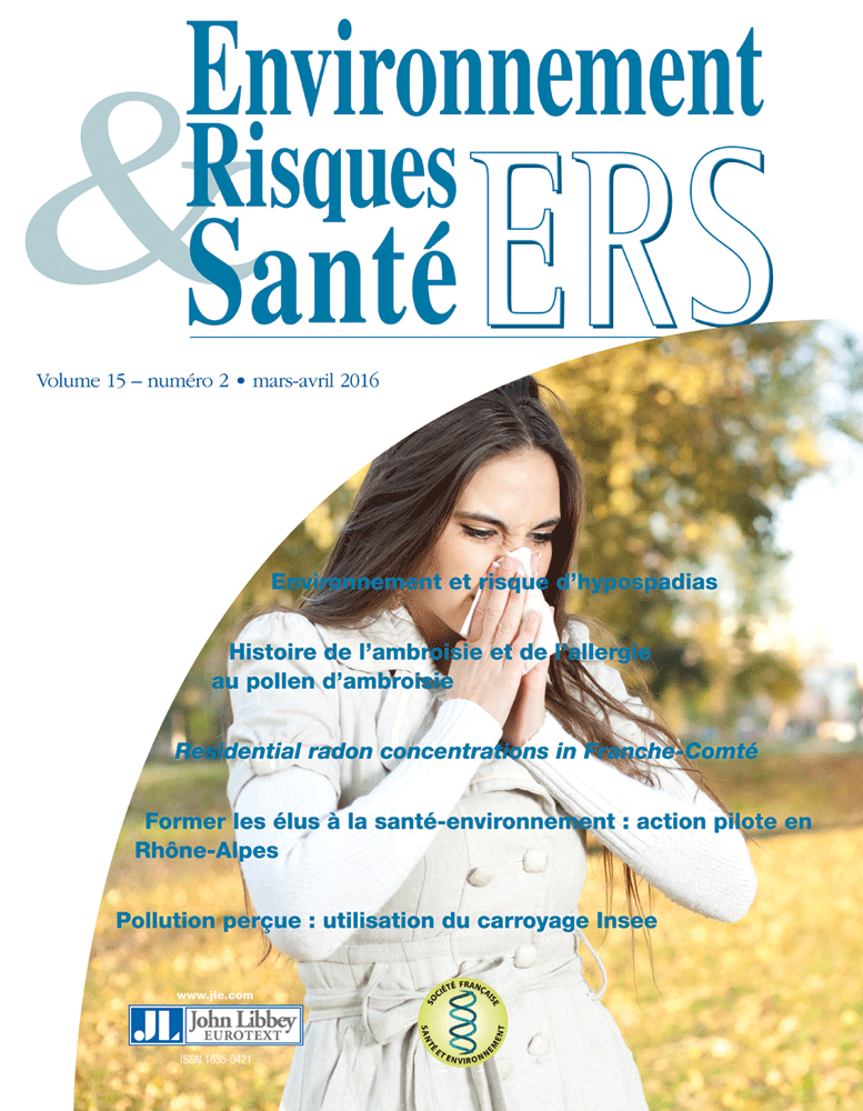Environnement, Risques & Santé