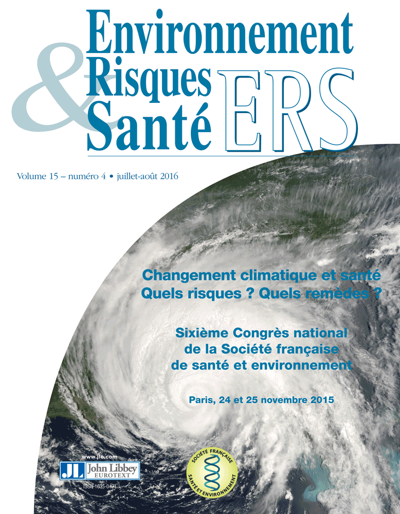 Environnement, Risques & Santé