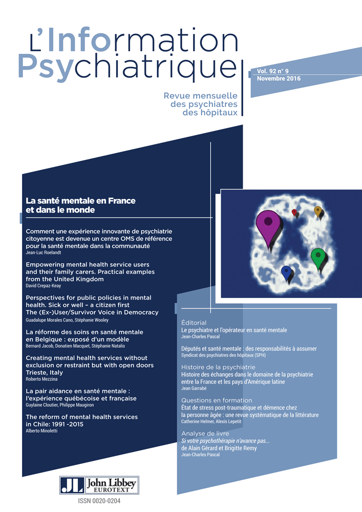 L'Information Psychiatrique