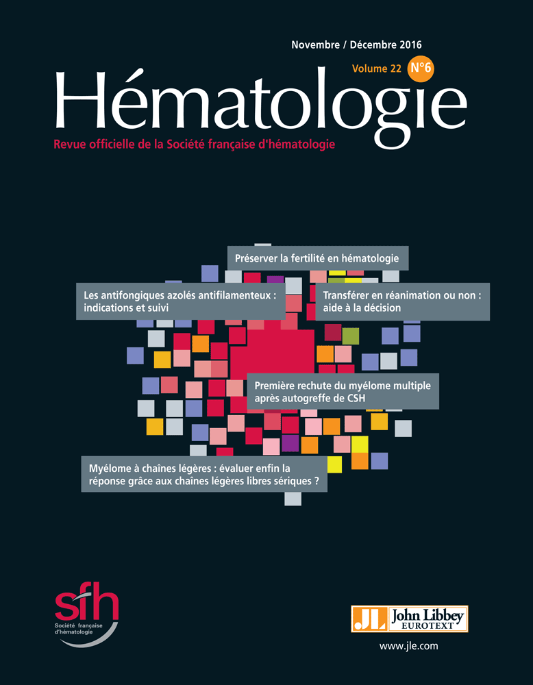 Hématologie