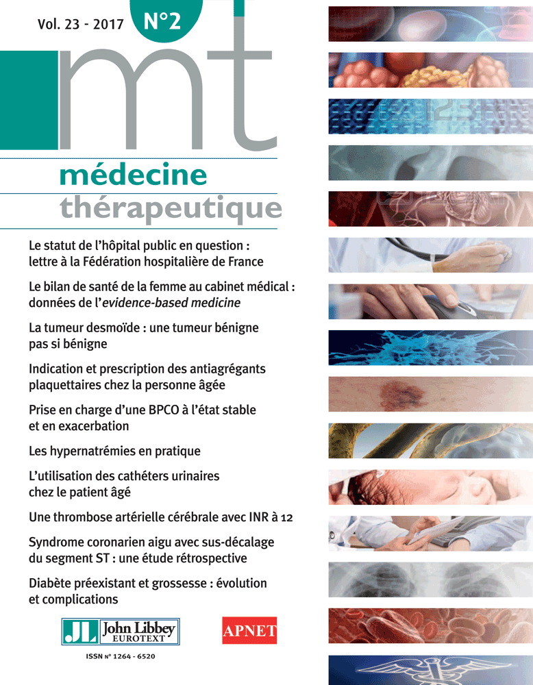 Médecine thérapeutique