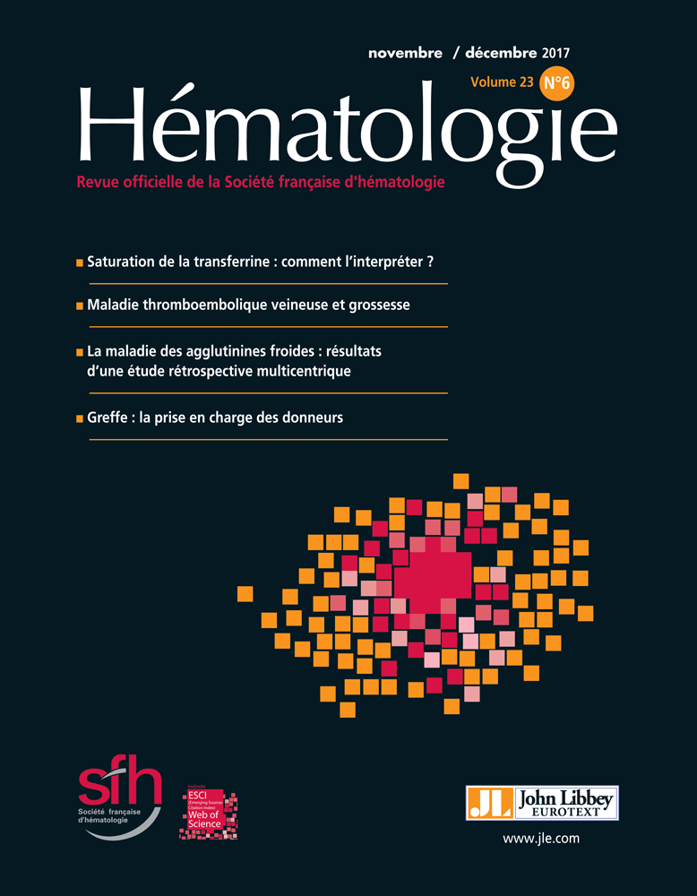 Hématologie
