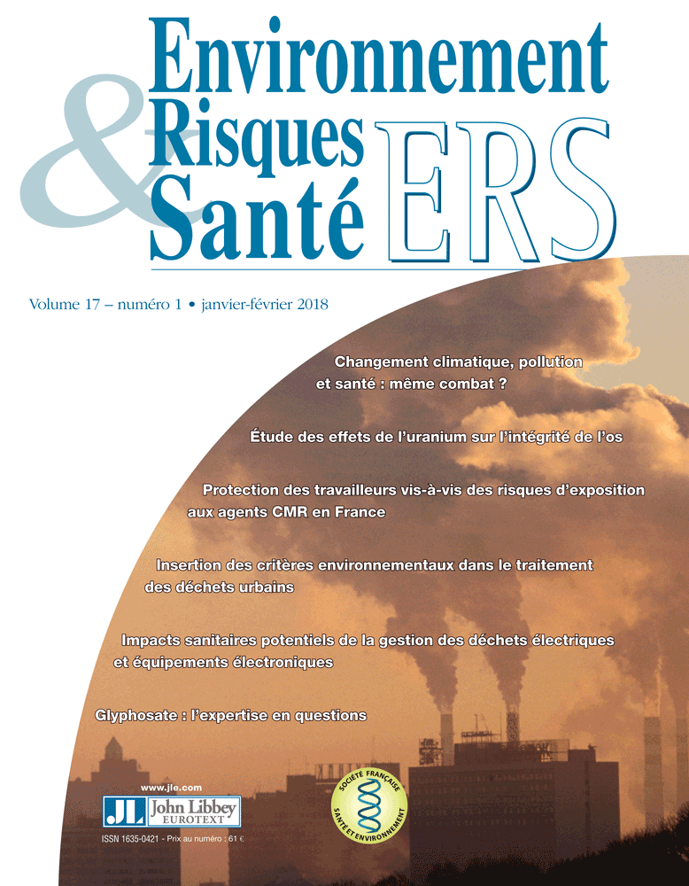 Environnement, Risques & Santé
