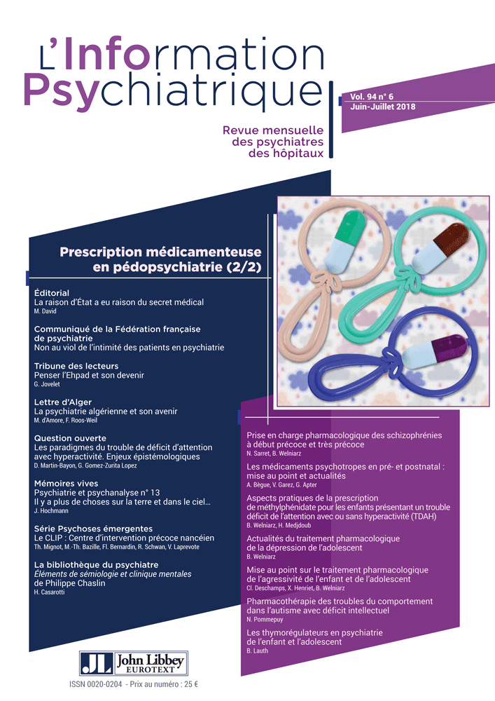 L'Information Psychiatrique