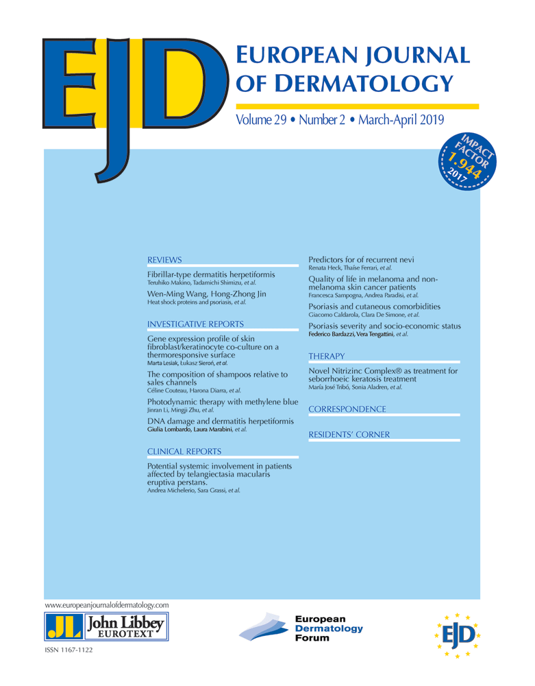 European Journal of Dermatology