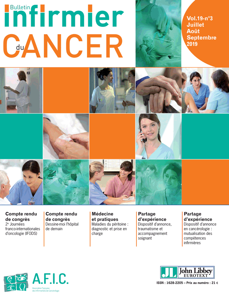 Bulletin Infirmier du Cancer