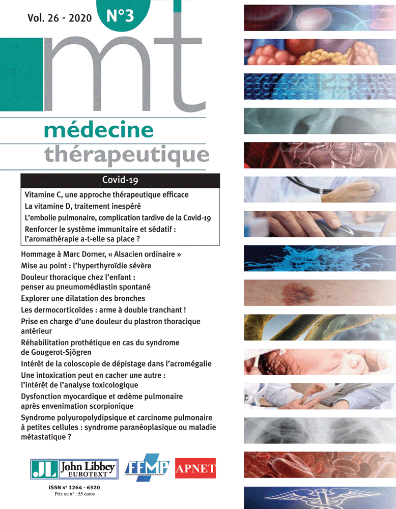 Médecine thérapeutique