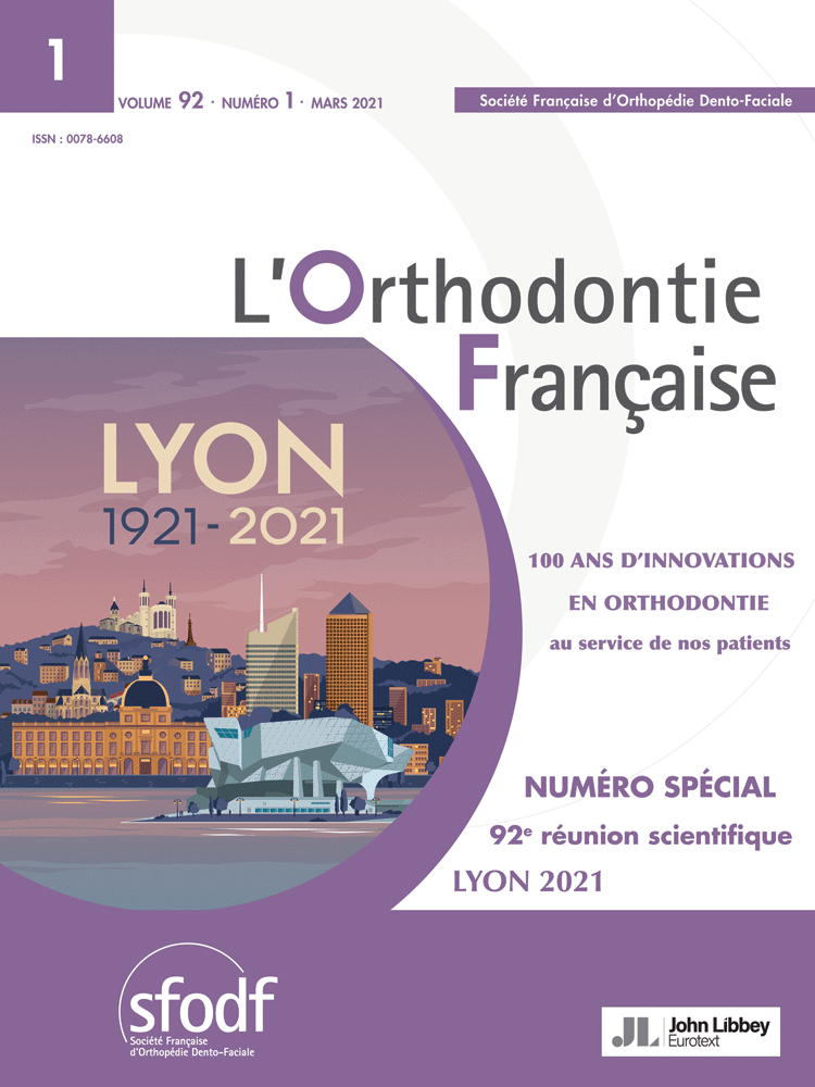 L'Orthodontie Française