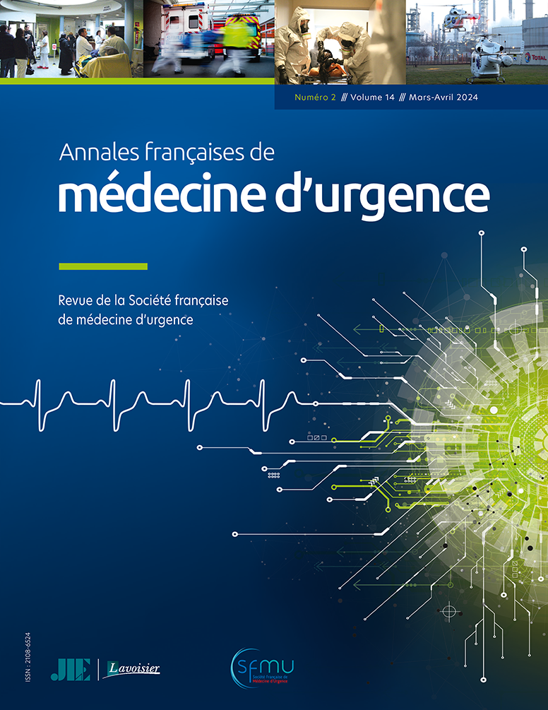 Annales françaises de médecine d'urgence