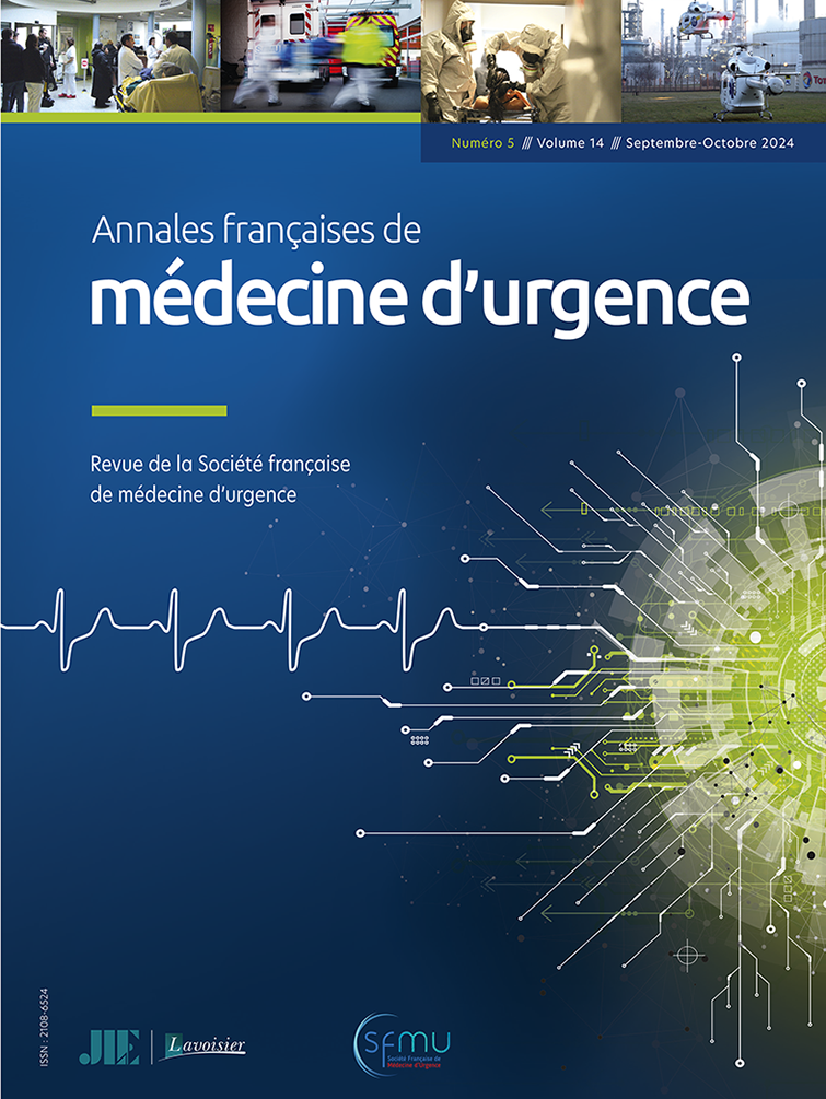 Annales françaises de médecine d'urgence