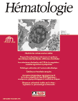 Hématologie