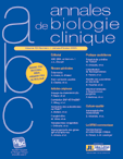 Annales de Biologie Clinique