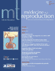 Médecine Thérapeutique / médecine de la reproduction