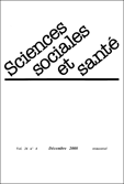 Sciences sociales et santé