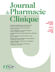 Journal de Pharmacie Clinique