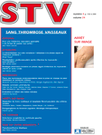 Sang Thrombose Vaisseaux
