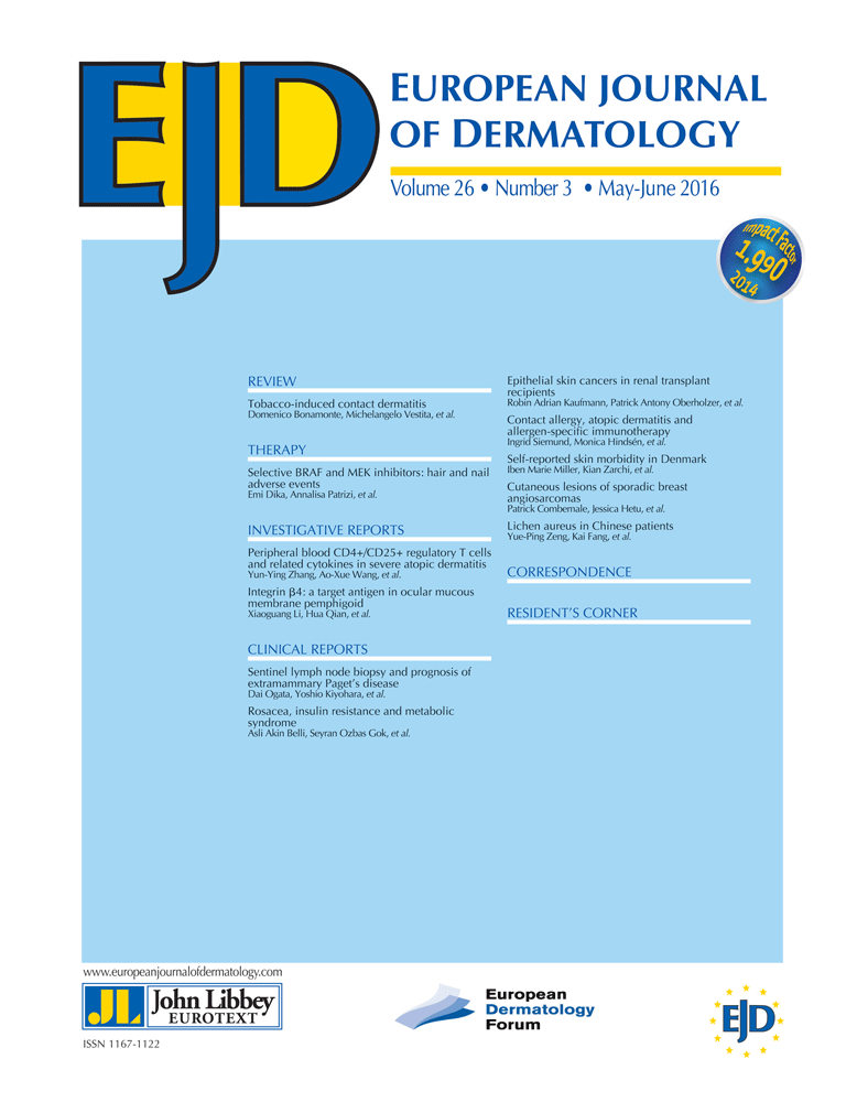 European Journal of Dermatology
