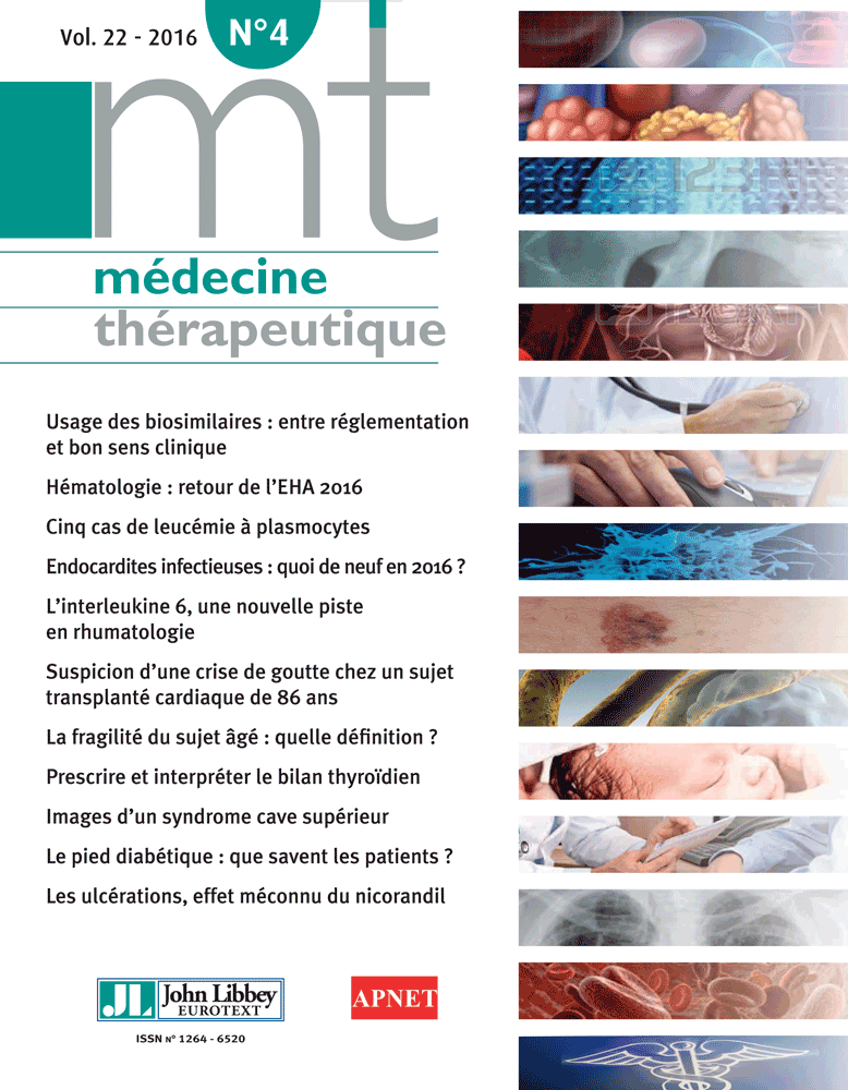 Médecine thérapeutique