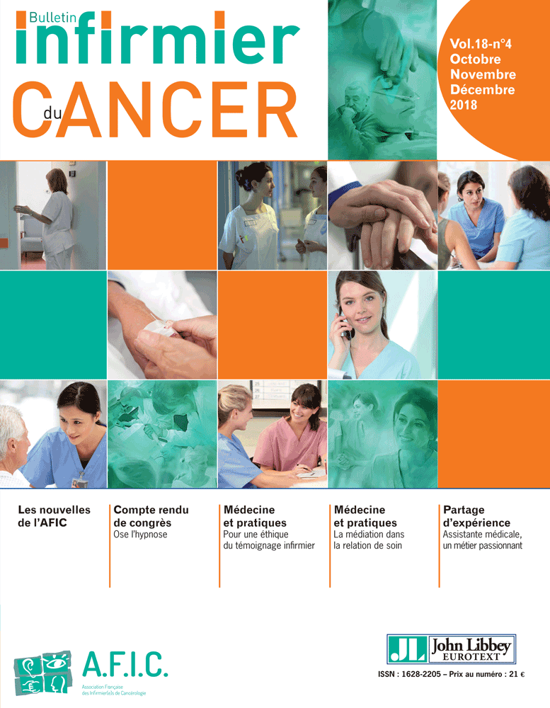 Bulletin Infirmier du Cancer