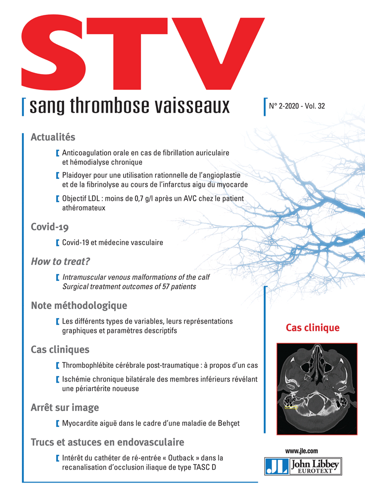 Sang Thrombose Vaisseaux