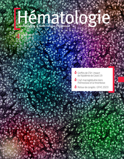 Hématologie