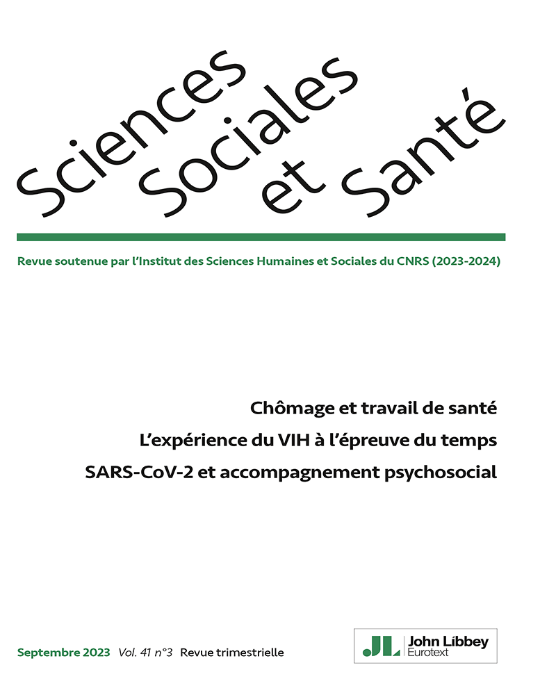 Sciences sociales et santé