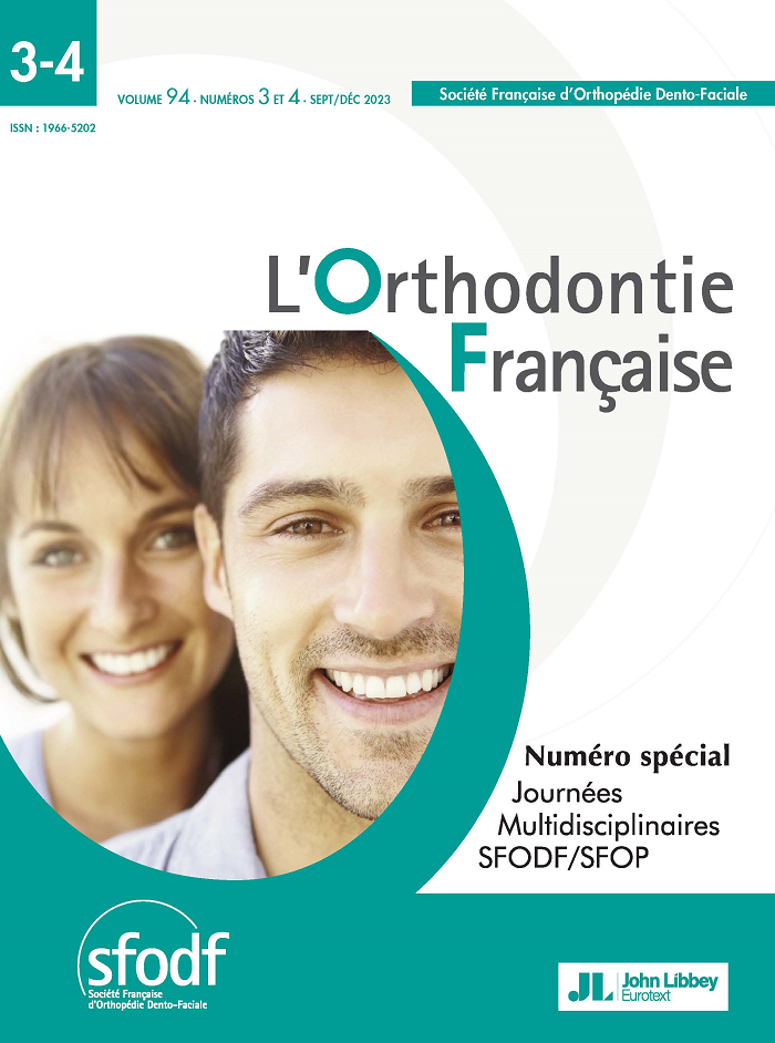 L'Orthodontie Française