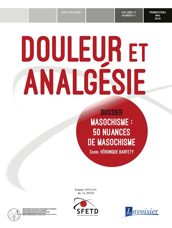 Douleur et analgésie