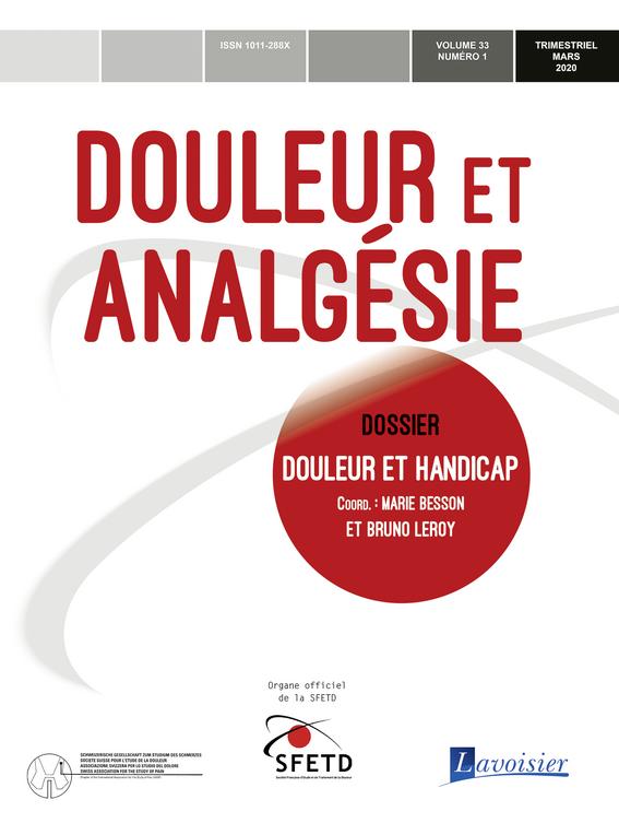 Douleur et analgésie