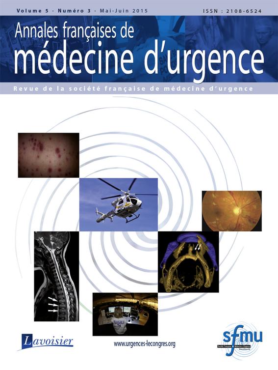 Annales françaises de médecine d'urgence