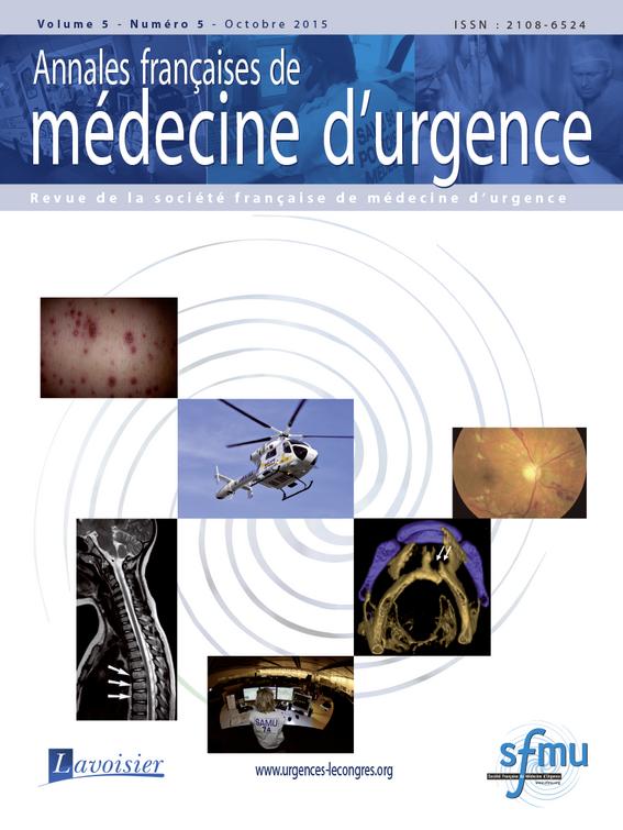 Annales françaises de médecine d'urgence