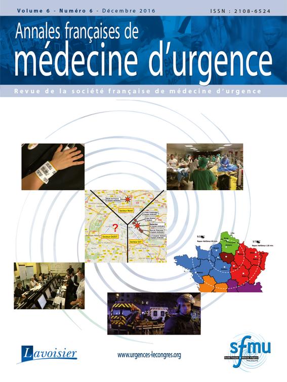 Annales françaises de médecine d'urgence