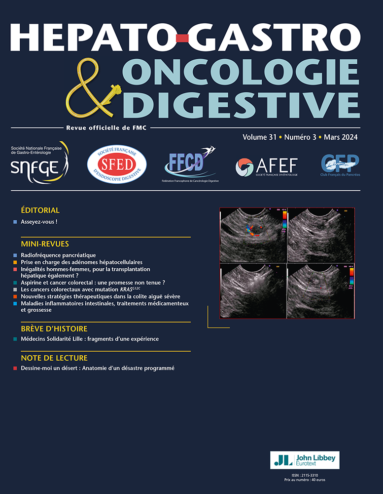 Hépato-Gastro & Oncologie Digestive