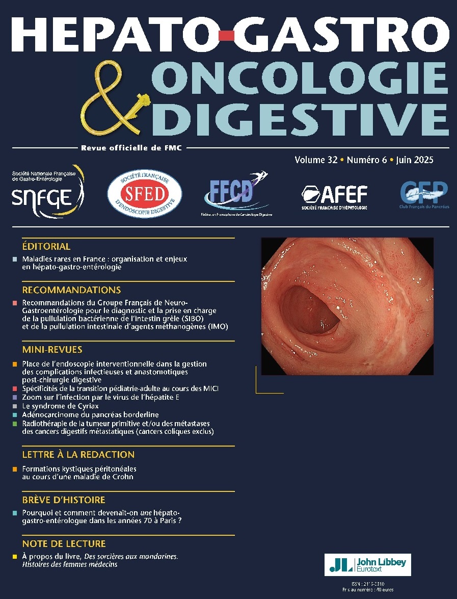 Hépato-Gastro & Oncologie Digestive
