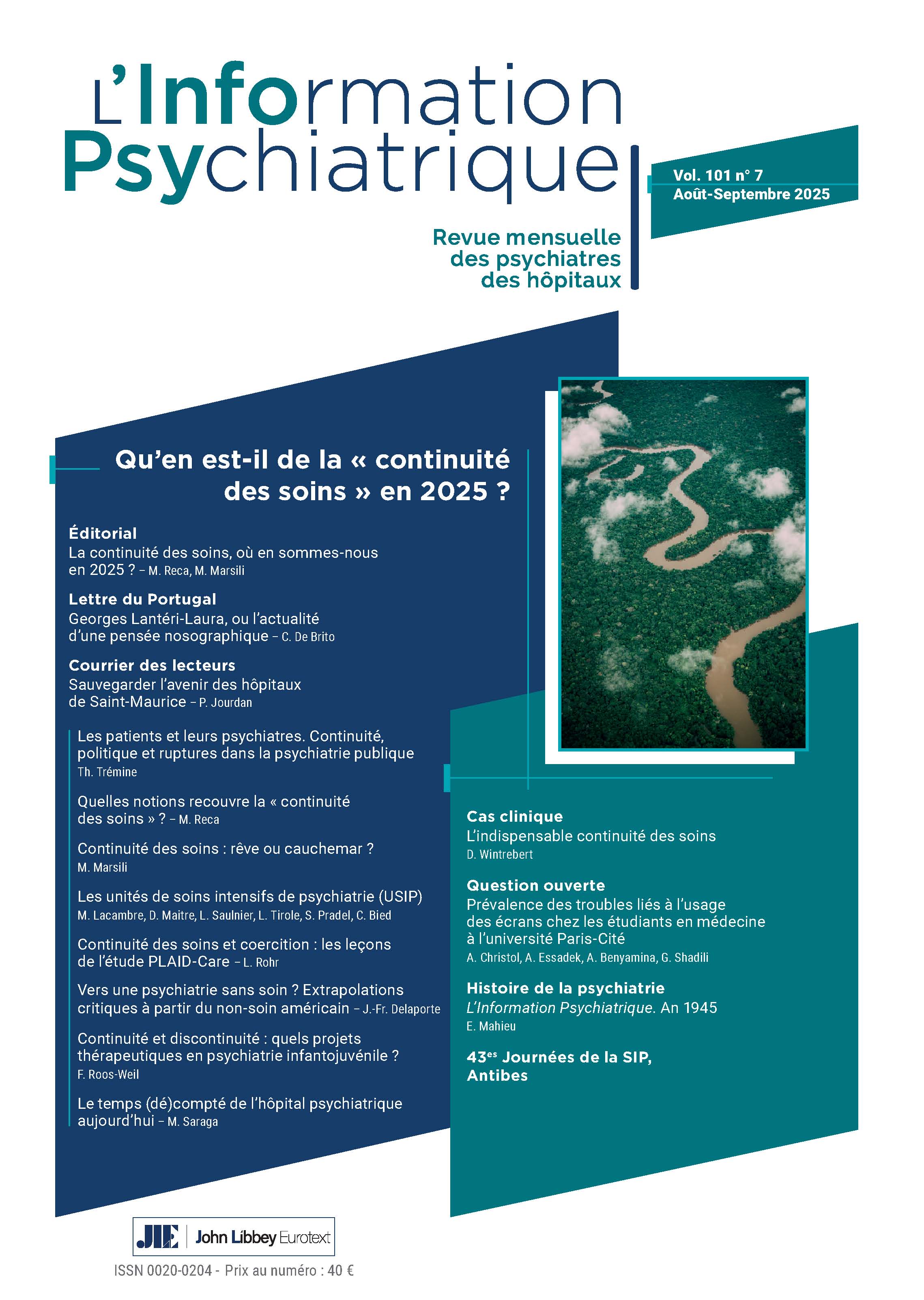 L'Information Psychiatrique