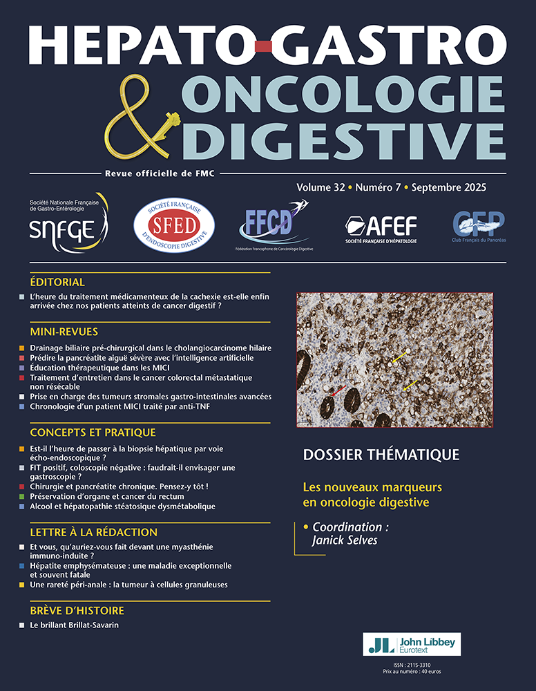 Hépato-Gastro & Oncologie Digestive